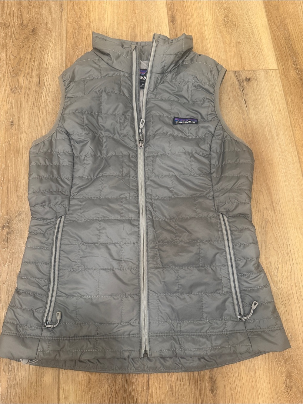 Patagonia Women's Gray Quilted Insulated Vest